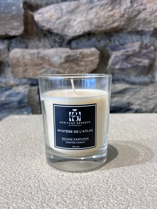 Bougie Parfumée Mystère de l'Atlas 140g - Héritage Berbère
