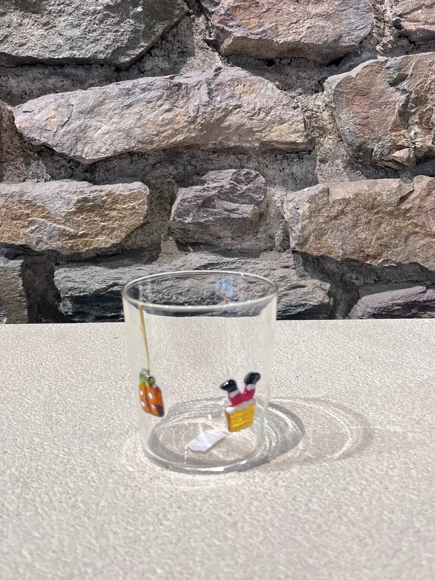 Gobelet en Verre Thème de Noël 250 ml - WD Lifestyle