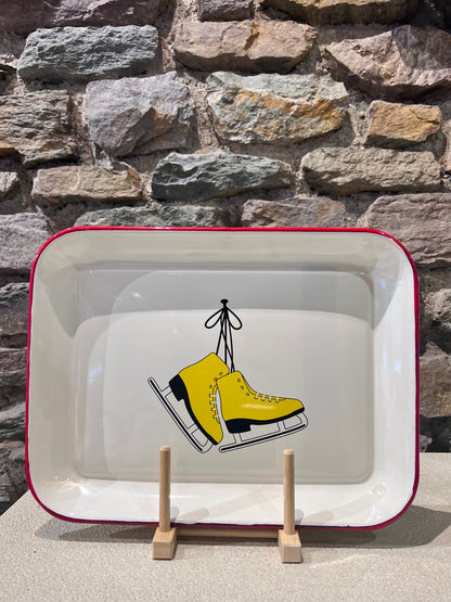 Plateau en Tôle Émaillée Sport d'Hiver - WD Lifestyle