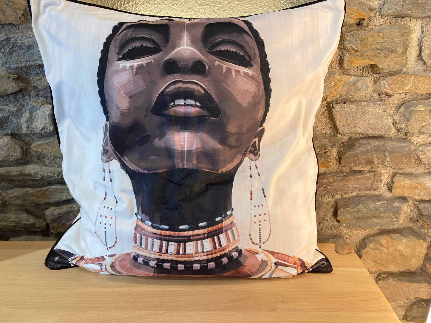 Housse de Coussin Femme Tribal - Podevache