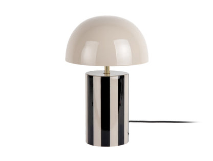 Lampe de Table Rayado en Métal Style Rétro - Present Time