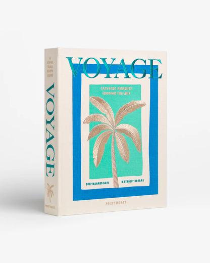 Livre Album Photos Brodé "Voyage" XL - PrintWorks