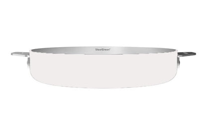Merveilleuse Poêle en Inox sans Nickel Colorée 24/28 cm - Cookut