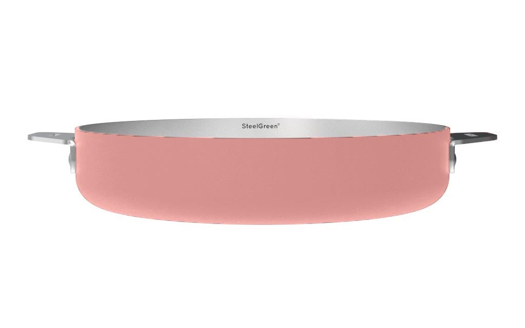 Merveilleuse Poêle en Inox sans Nickel Colorée 24/28 cm - Cookut