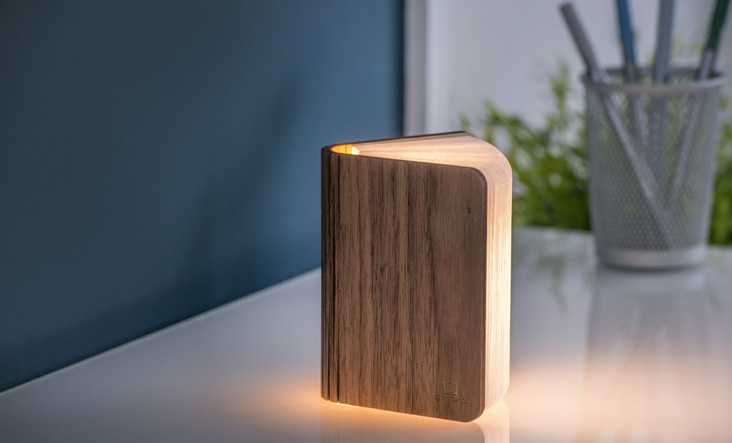 Lampe Livre 360° LED en Bois - Gingko