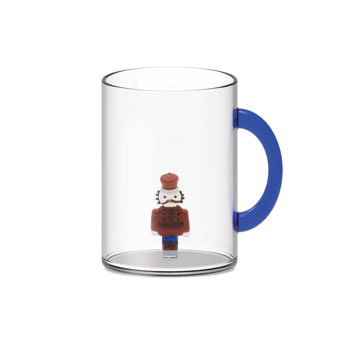 Mug en Verre Décoration Thème de Noël en 3D 420 ml - WD Lifestyle