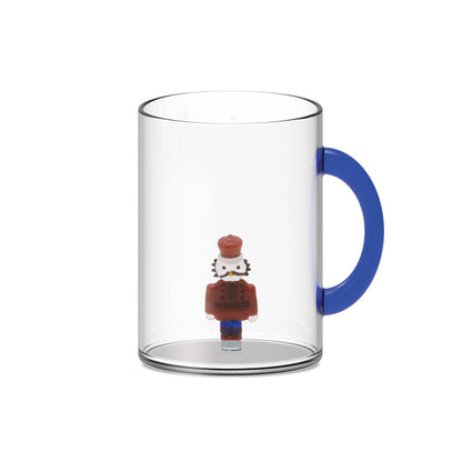 Mug en Verre Décoration Thème de Noël en 3D 420 ml - WD Lifestyle