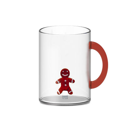 Mug en Verre Décoration Thème de Noël en 3D 420 ml - WD Lifestyle