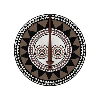 Set de Table en Vinyle Rond Masque D.38 cm - Podevache