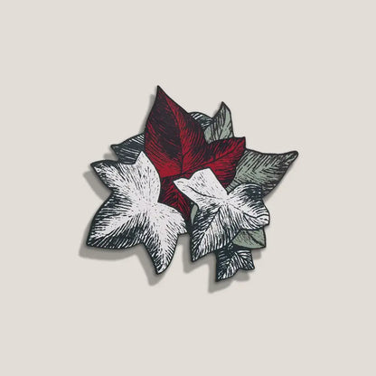 Patère Boucan aux Motifs Floraux - Ibride