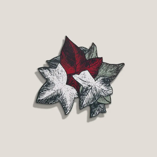 Patère Boucan aux Motifs Floraux - Ibride