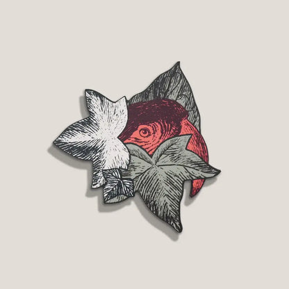 Patère Boucan aux Motifs Floraux - Ibride