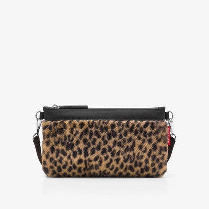 Pochette Bandoulière en Fausse Fourrure Léopard - Reisenthel