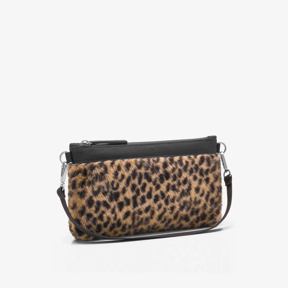 Pochette Bandoulière en Fausse Fourrure Léopard - Reisenthel