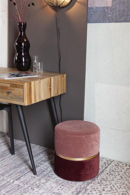 Pouf Coloré Bubbly H.39 cm - White Label Living