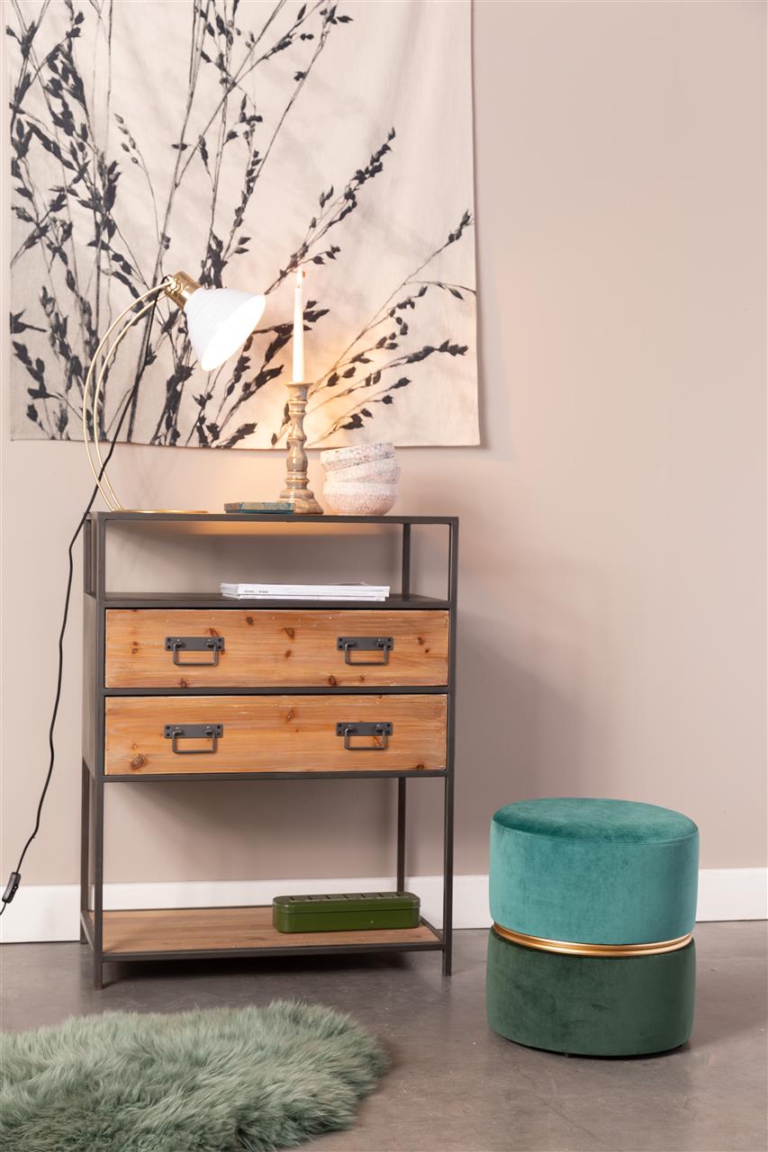 Pouf Coloré Bubbly H.39 cm - White Label Living