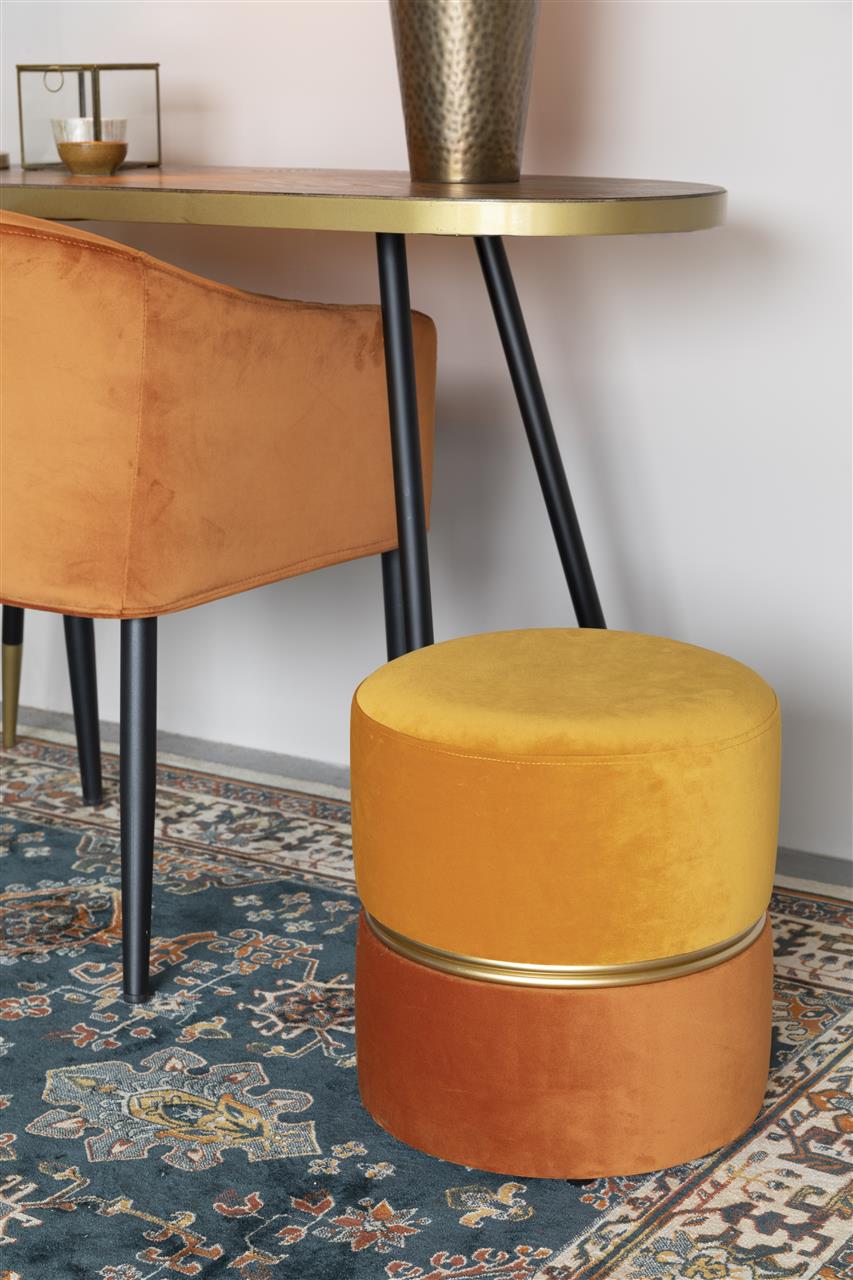 Pouf Coloré Bubbly H.39 cm - White Label Living
