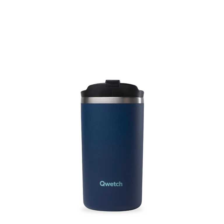 Travel Mug Isotherme en Inox 350 ml - Qwetch