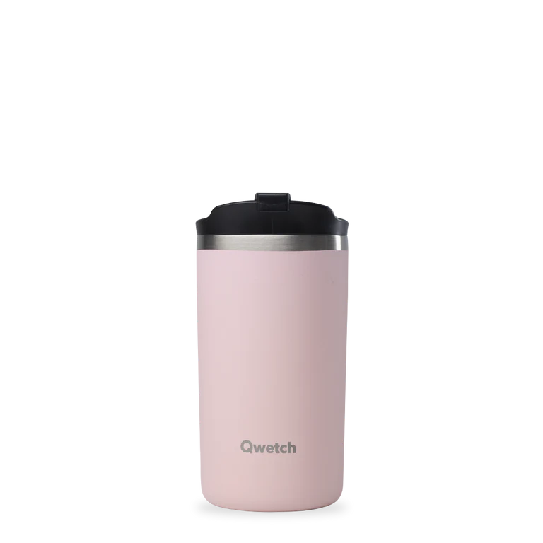 Travel Mug Isotherme en Inox 350 ml - Qwetch