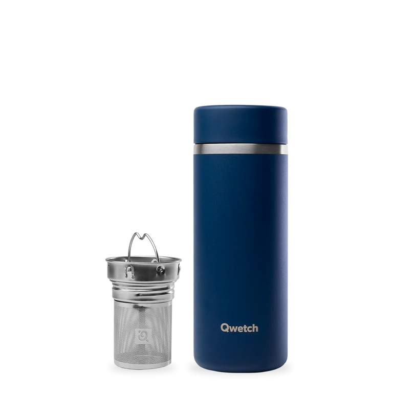 Théière Isotherme en Inox 400 ml - Qwetch