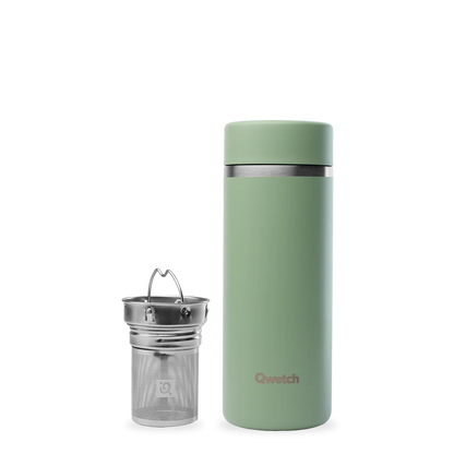 Théière Isotherme en Inox 400 ml - Qwetch