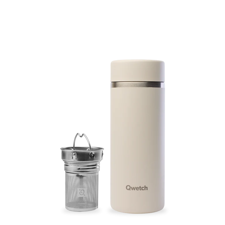 Théière Isotherme en Inox 400 ml - Qwetch