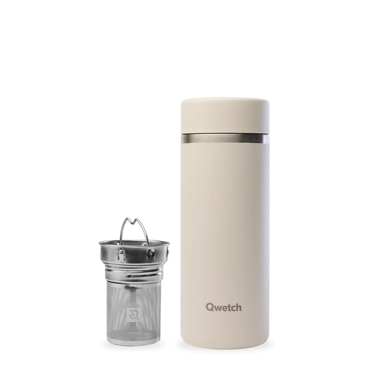 Théière Isotherme en Inox 400 ml - Qwetch