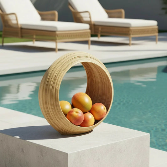 Panière Corbeille de Fruit en Bambou - Albert