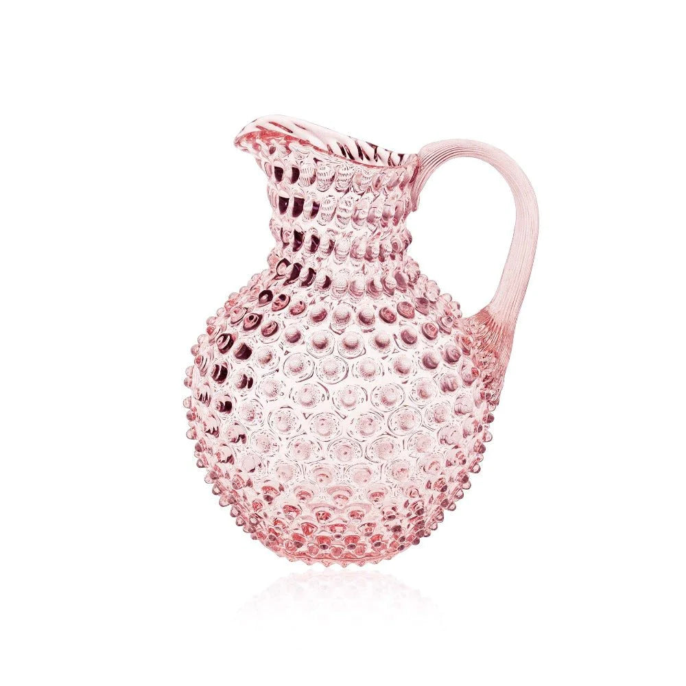 Carafe à Picots Ananas en Cristal Rose - Markhbein