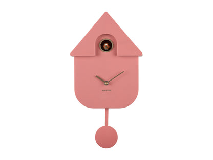 Horloge Pendule Coucou Finitions Dorées - Present Time