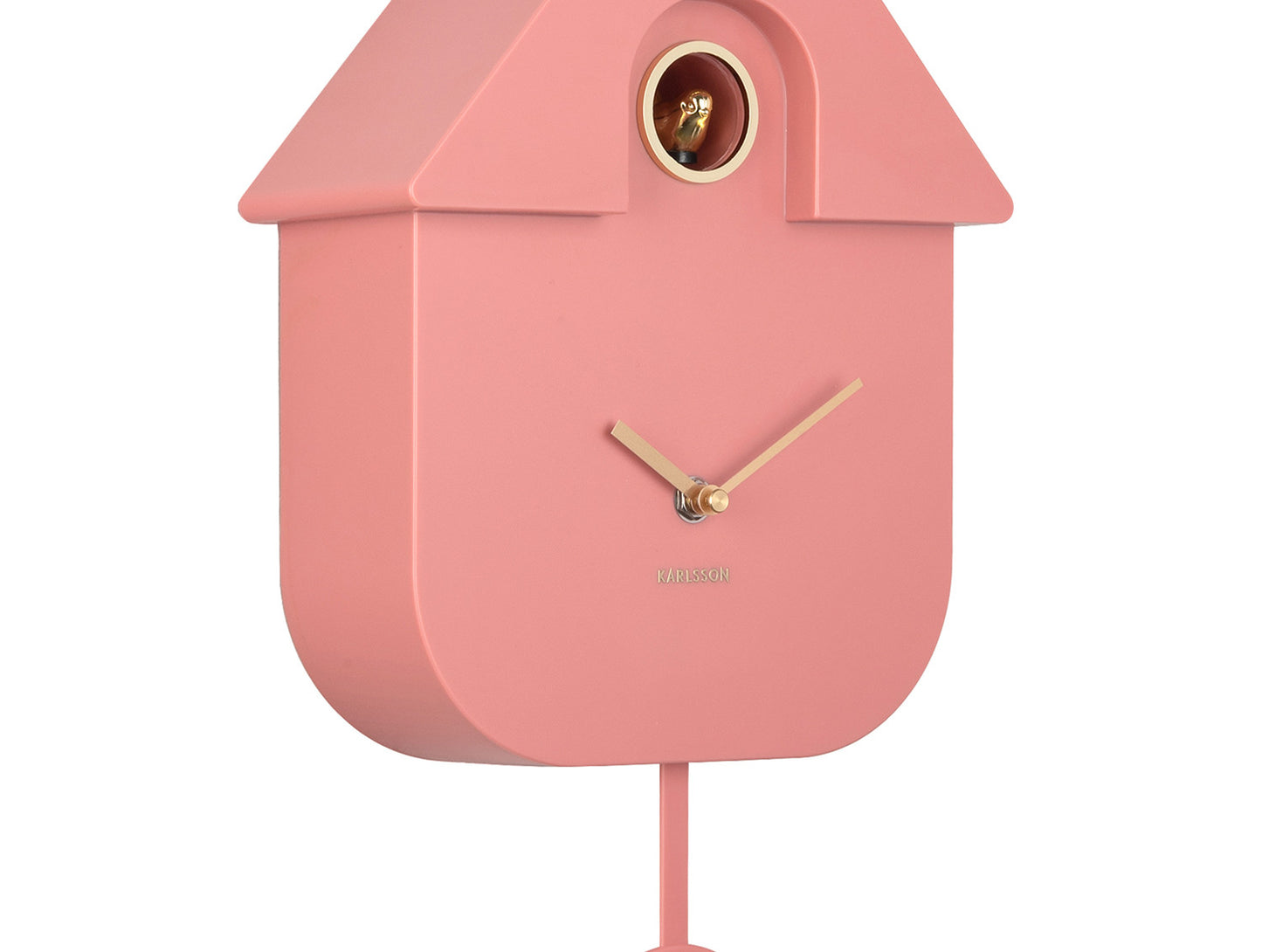 Horloge Pendule Coucou Finitions Dorées - Present Time