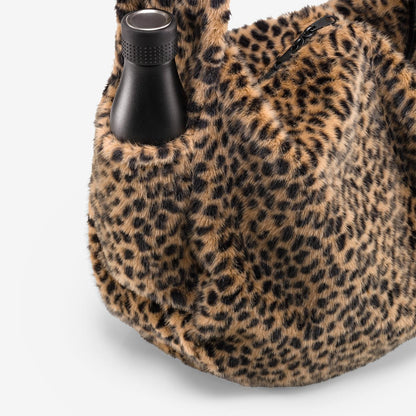 Sac Banane Bandoulière Moonbag Fausse Fourrure Léopard - Reisenthel