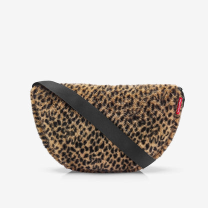 Sac Banane Bandoulière Moonbag Fausse Fourrure Léopard S - Reisenthel