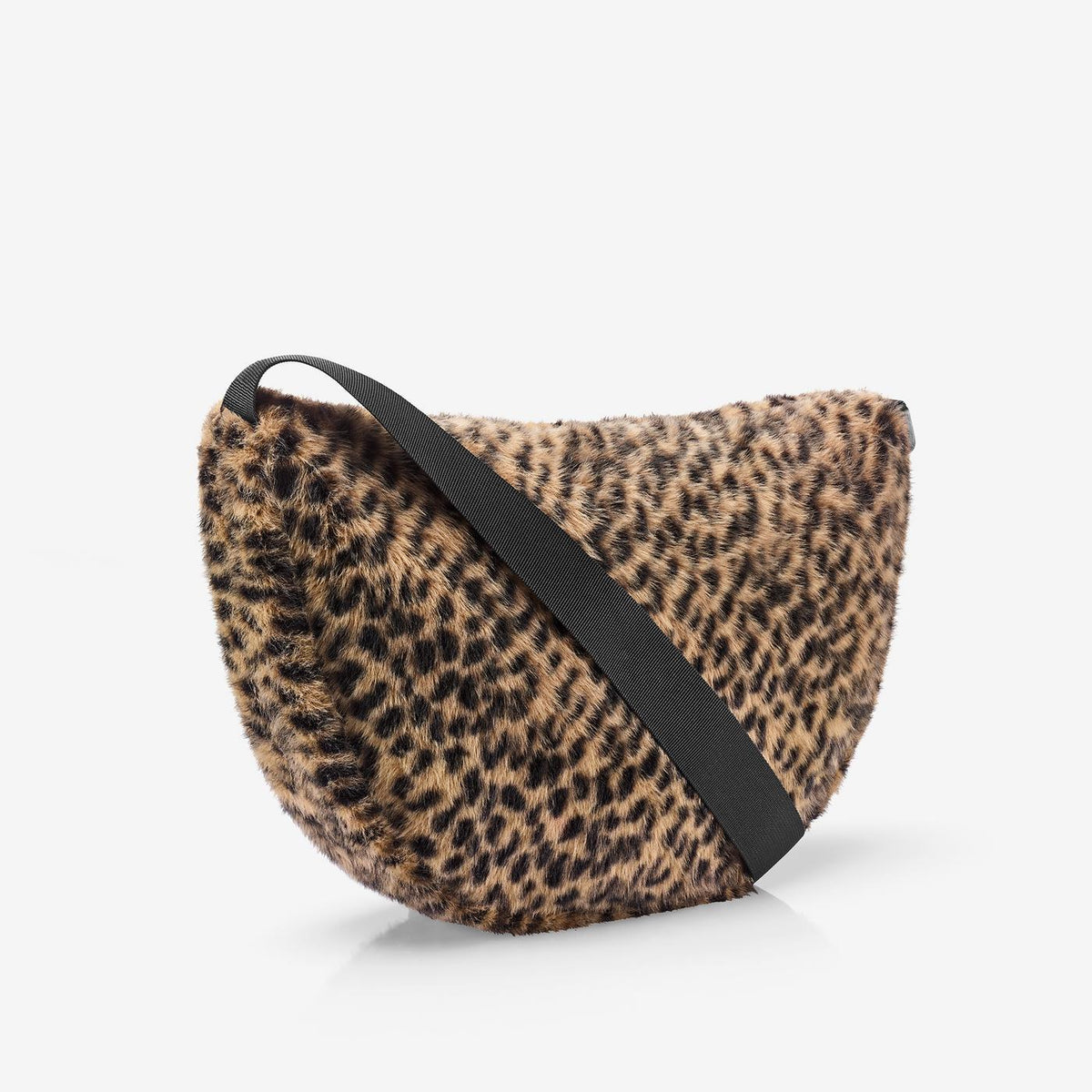 Sac Banane Bandoulière Moonbag Fausse Fourrure Léopard S - Reisenthel