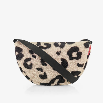 Sac Banane Bandoulière Moonbag Teddy Léopard Crème S - Reisenthel