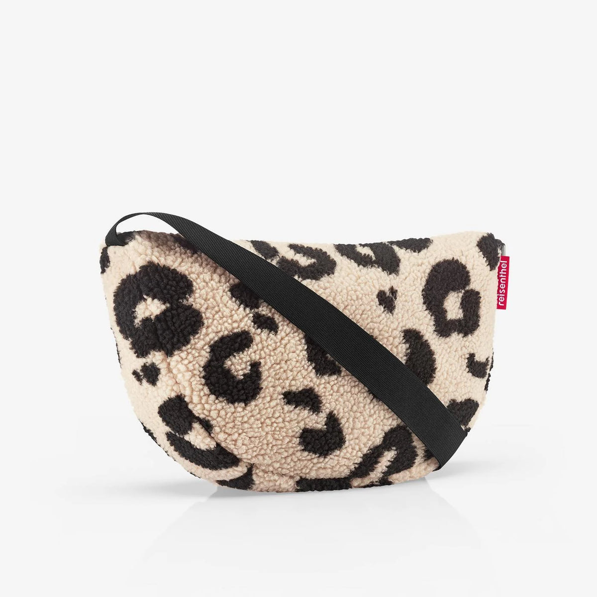 Sac Banane Bandoulière Moonbag Teddy Léopard Crème S - Reisenthel