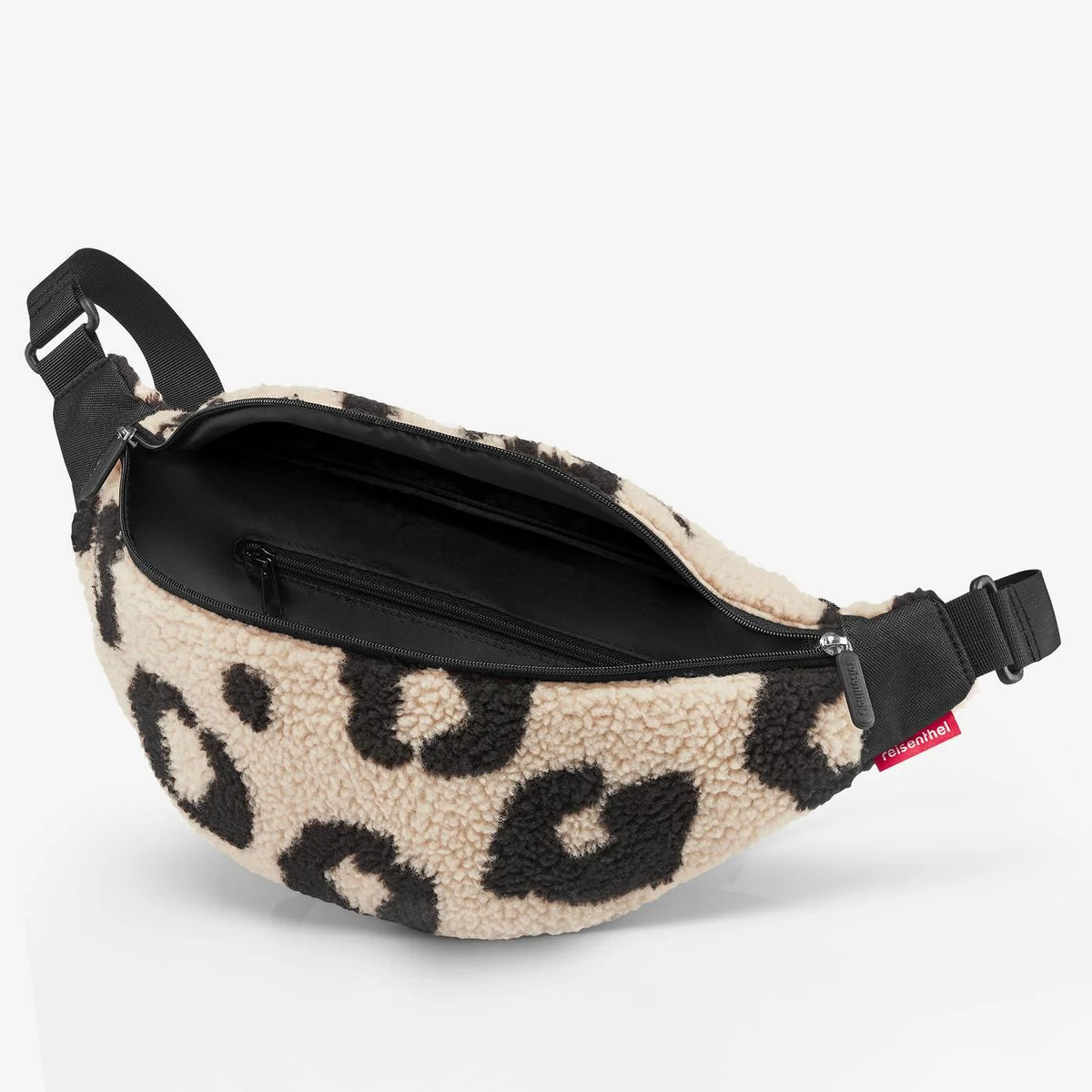 Sac Banane BeltBag Fourrure Teddy Léopard Crème - Reisenthel