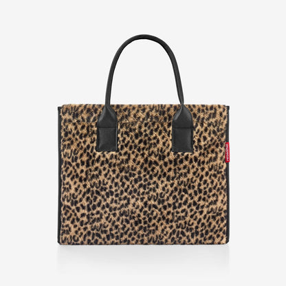 Sac Cabas Fausse Fourrure Léopard Daily Shopper - Reisenthel