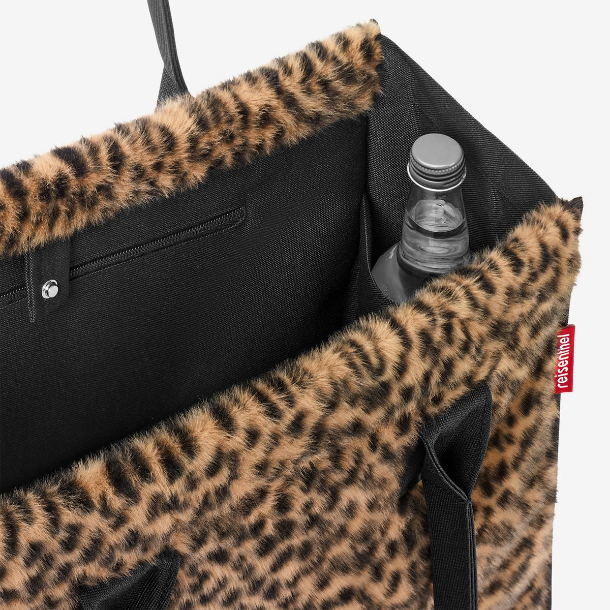 Sac Cabas Fausse Fourrure Léopard Daily Shopper - Reisenthel