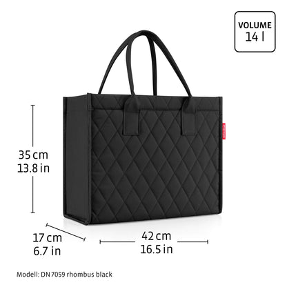 Sac Cabas Fausse Fourrure Léopard Daily Shopper - Reisenthel