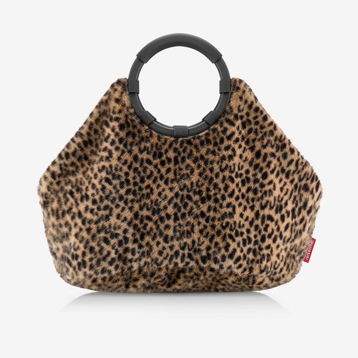 Sac Loop Hobo en Fausse Fourrure Léopard - Reisenthel