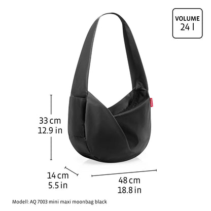 Sac Mini Maxi Moonbag Léopard / Noir - Reisenthel