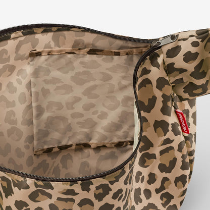 Sac Mini Maxi Moonbag Léopard / Noir - Reisenthel