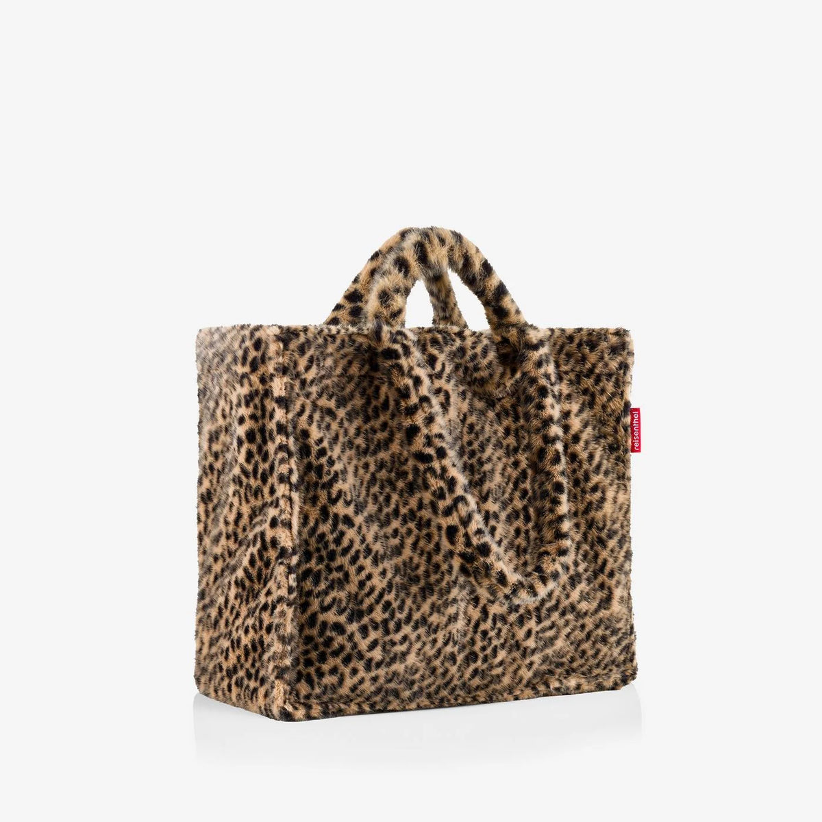 Sac Souple en Fausse Fourrure Léopard SoftShopper - Reisenthel