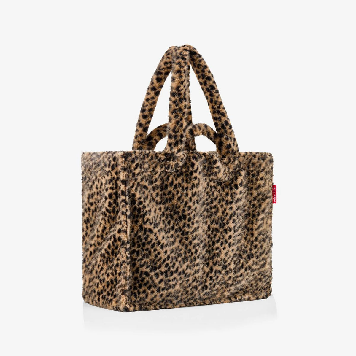 Sac Souple en Fausse Fourrure Léopard SoftShopper - Reisenthel