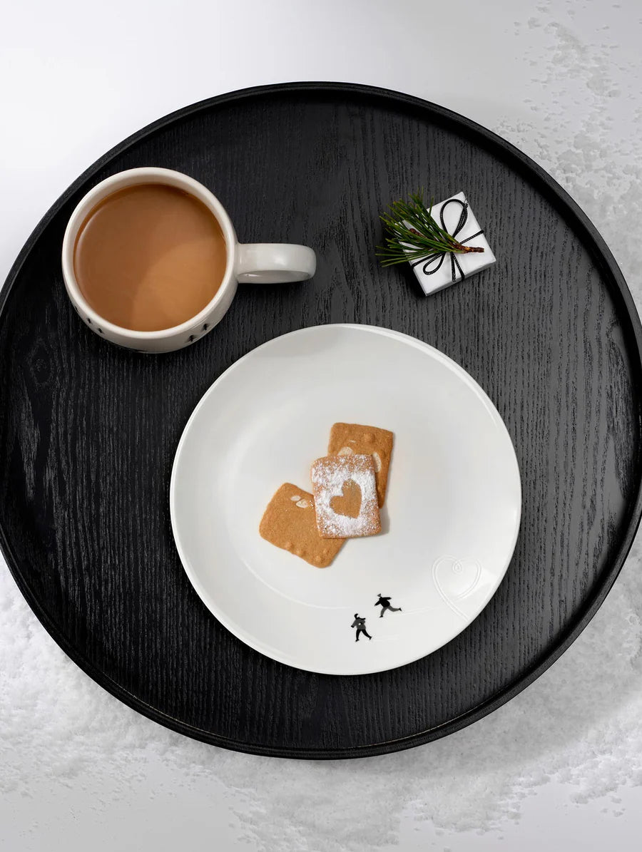 Set de 6 Assiettes à Dessert Hivernales en Porcelaine - Asa
