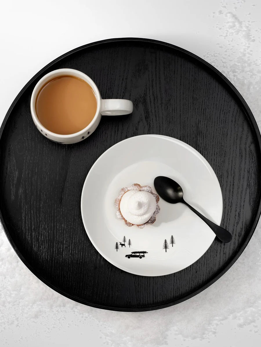 Set de 6 Assiettes à Dessert Hivernales en Porcelaine - Asa