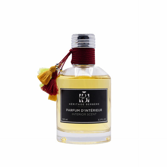 Spray d'Intérieur Parfumée Myrrhe, Musc & Ambre 100 ml - Héritage Berbère