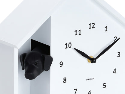 Horloge Murale Peeking Doggy - Present Time