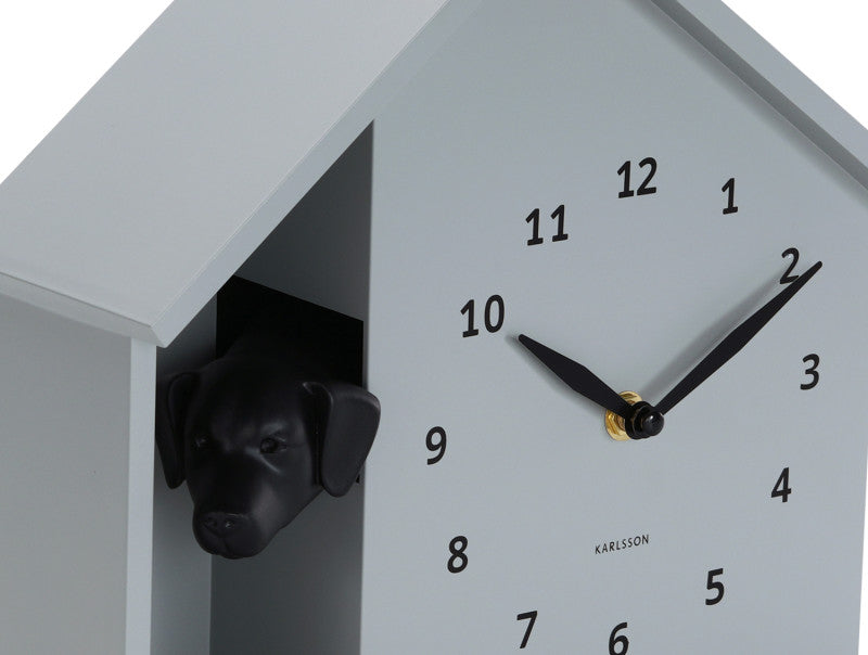 Horloge Murale Peeking Doggy - Present Time